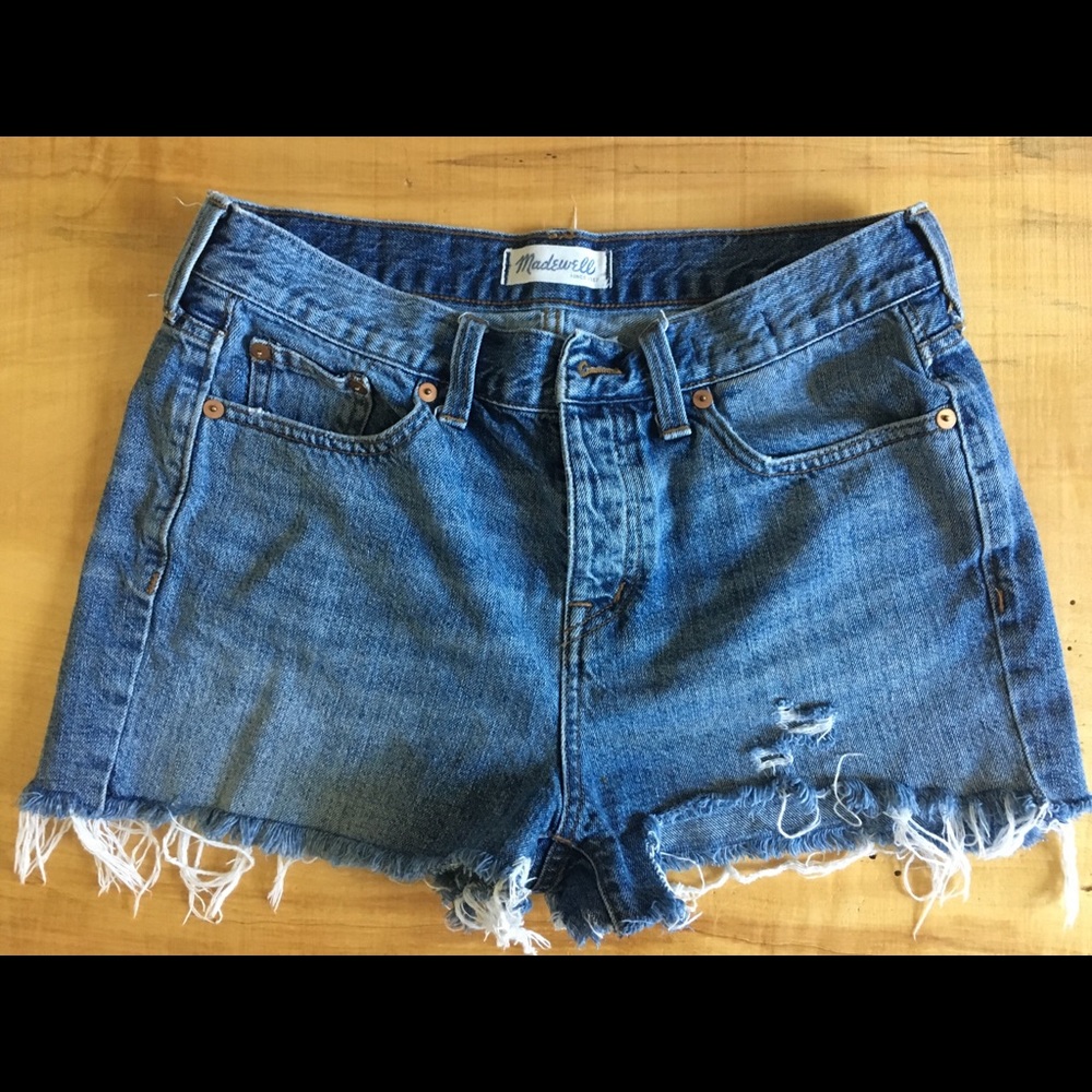Madewell denim shorts